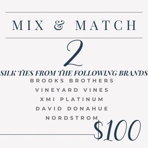 Silk Tie Bundle – Mix & Match Luxury Silk Novelty Ties - 2 -